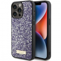 Guess Rhinestone Metal Logo dėklas, skirtas iPhone 15 Pro Max - rožinis Guess Rhinestone Metal Logo dėklas, skirtas iPhone 15 Pro Max - rožinis