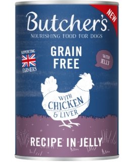 Butcher's Pet Care Original Recipe in Jelly 400g Kana Aikuinen