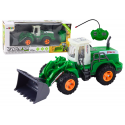 Lean Toys Backhoe Loader R/C Remote Control Lifting Handle Green