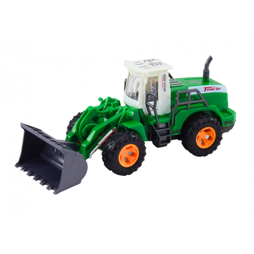 Lean Toys Ekskavatoriaus krautuvo R/C nuotolinio valdymo pultas pakeliama rankena žalia – 2