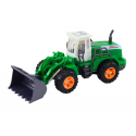 Lean Toys Backhoe Loader R/C Remote Control Lifting Handle Green