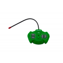 Lean Toys Backhoe Loader R/C Remote Control Lifting Handle Green