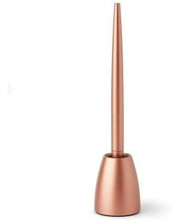 Lexon Scribalu pen with stand rose gold LS64P1