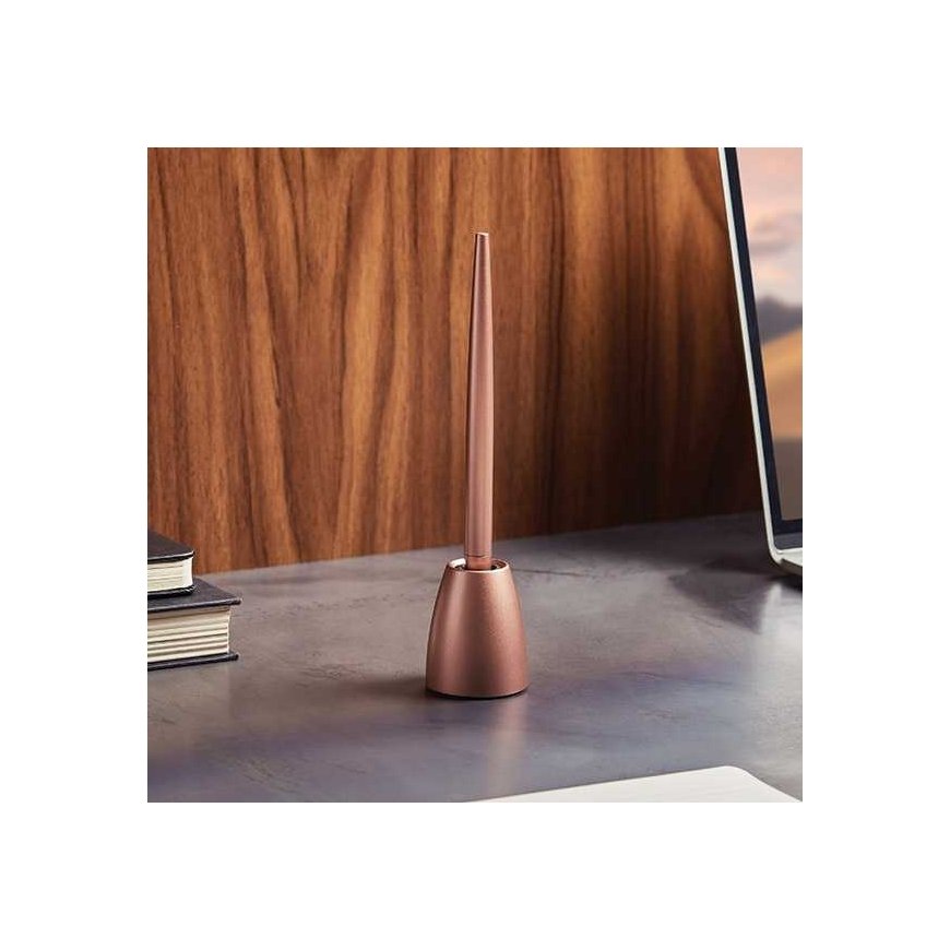Lexon Scribalu pen with stand rose gold LS64P1 – 4