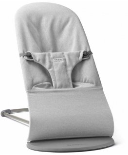 BabyBjorn Bliss - vaikiškas gultas | Austas šviesiai pilkas melanžas