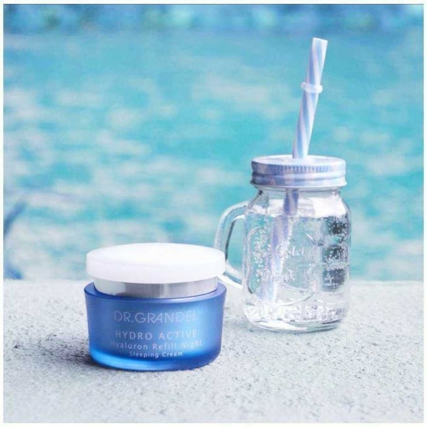 Dr. Grandel HYDRO ACTIVE Hyaluron Refill Night naktinis veido kremas, 50 ml – 3