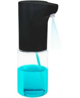 Promedix automatic dispenser, dispenser for liquid soaps, disinfectants, 300ml, 4xAA, black, PR-540 B