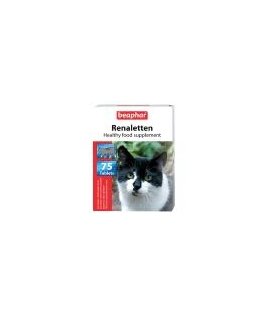 Vitamin supplement : Beaphar Renaletten, 75pcs, for cats with ki