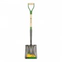 Truper Square shovel with wooden handle 113 cm and steel D-shaped handle John Deere®