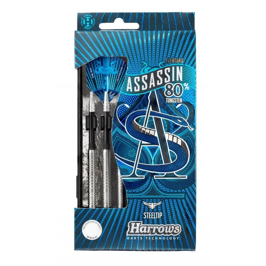 Harrows Smiginio strėlytės plieno antgalis ASSASSIN W80 3x24gK – 2