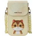 Case Nimmy torebka na telefon khaki Big Eyed Pet 2.0 Cat Case Nimmy torebka na telefon khaki Big Eyed Pet 2.0 Cat