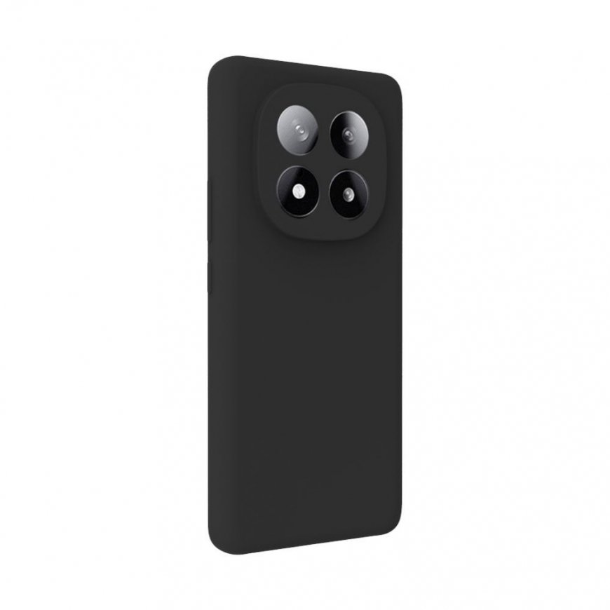 Xiaomi Redmi Note 14 Pro Plus Premium Magnetic Soft Touch Silicone Case Black