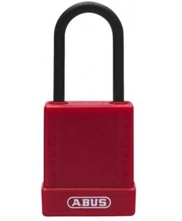 Aluminum lock ABUS 76PS/40, red