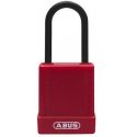 Aluminum lock ABUS 76PS/40, red