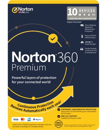 Norton 360 Premium 10D / 12M BOX – 2