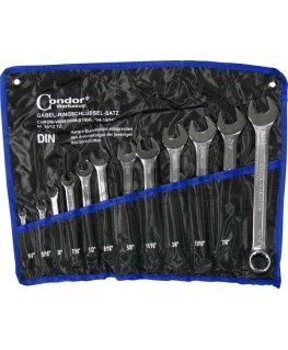 Combination wrench set Condor Werkzeug C0035/12TZ 1/4'' - 15/16'' 12 pcs.