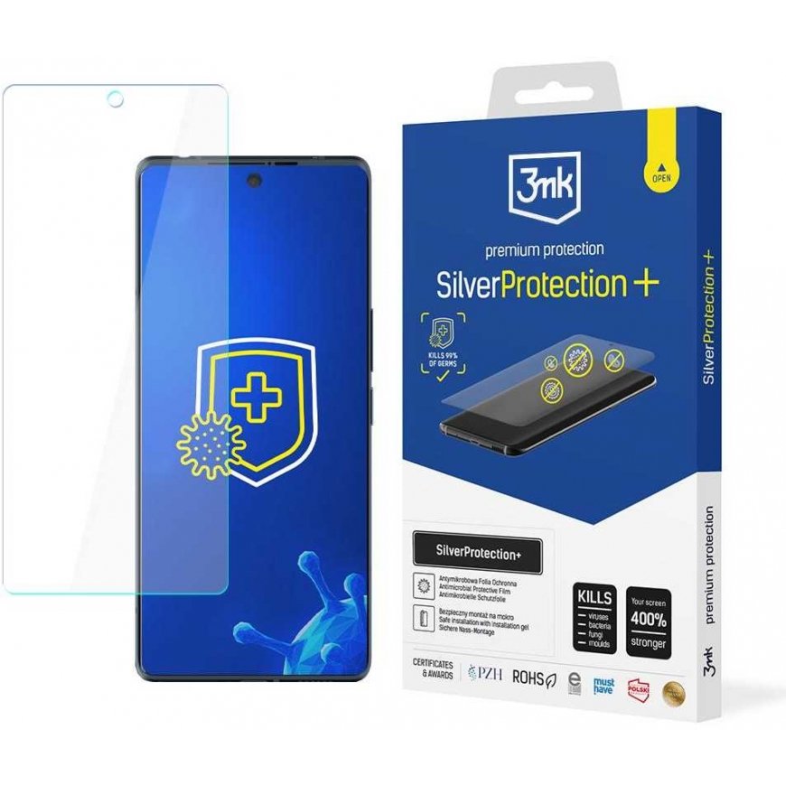 HTC U24 Pro – 3mk SilverProtection+ – 3