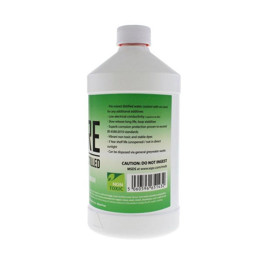 XSPC Pure Coolant, 1 Liter - grün, UV – 2