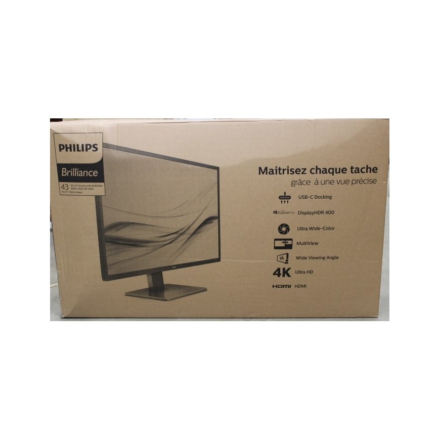 SALE OUT. 439P1/00 43" P Line 16:9/3840x2160/400cdm2/4ms/HDMI DP USB-C | | P Line | 439P1/00 | 43 " | VA | 4K UHD | 16:9 | 60 Hz