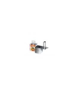 Square food ring with pusher 6x6x6cm