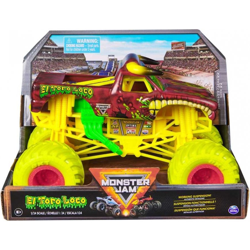 Monster Jam Metal Chassis 1:24 El Toro Loco – 2