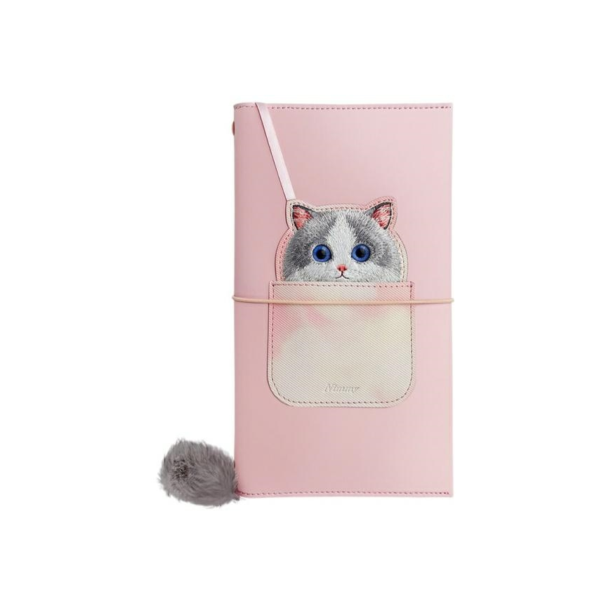 Nimmy set 2in1 notebook + pen pink Big Eyed Pet 2.0 Cat – 3