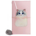 Nimmy rinkinys 2in1 užrašų knygelė + rašiklis rožinės spalvos Big Eyed Pet 2.0 Cat Nimmy rinkinys 2in1 užrašų knygelė + rašiklis rožinės spalvos Big Eyed Pet 2.0 Cat