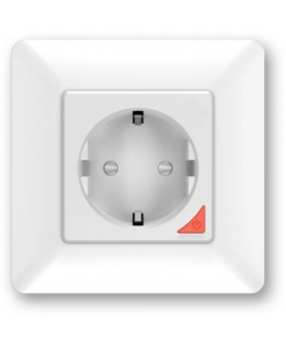 Extralink Smart Life Wall Socket Set Pro | Smart Socket + Frame Set | Color White, 230V, WiFi