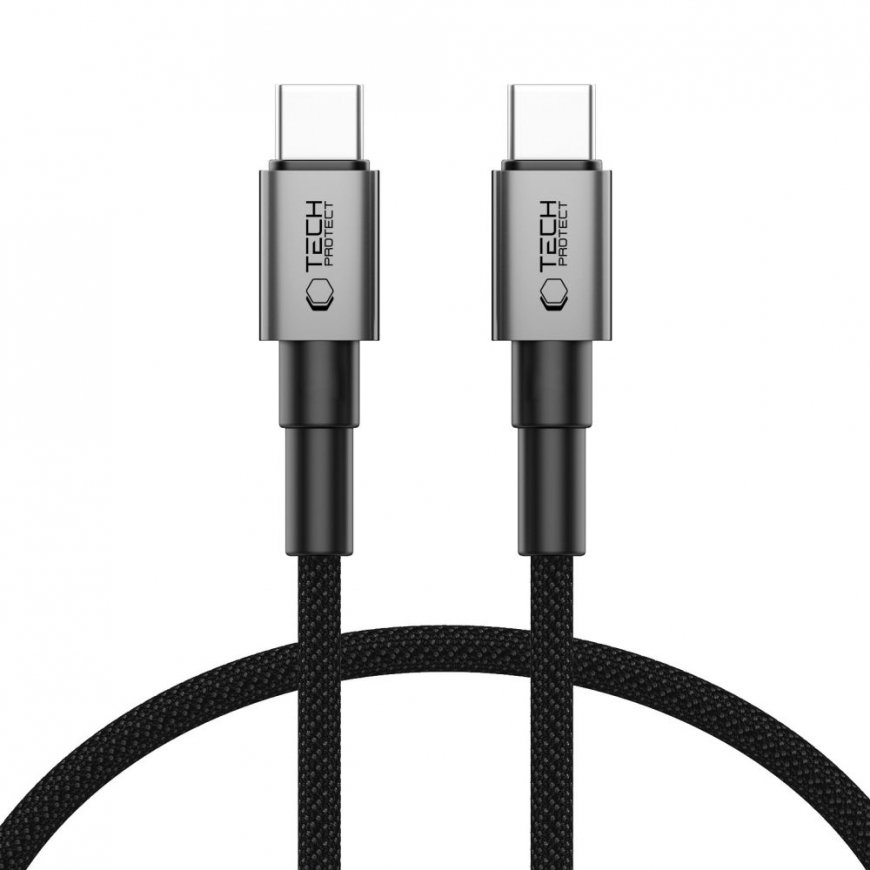 TECH-PROTECT ULTRABOOST DNA TYPE-C CABLE PD60W|3A 25CM IRON GREY