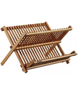 Dish dryer wooden Natural 38 x 35 cm AMBITION