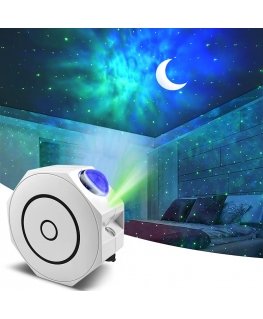 Elight O1 Octagon Laser Galaxy Star projector with sound / bluet