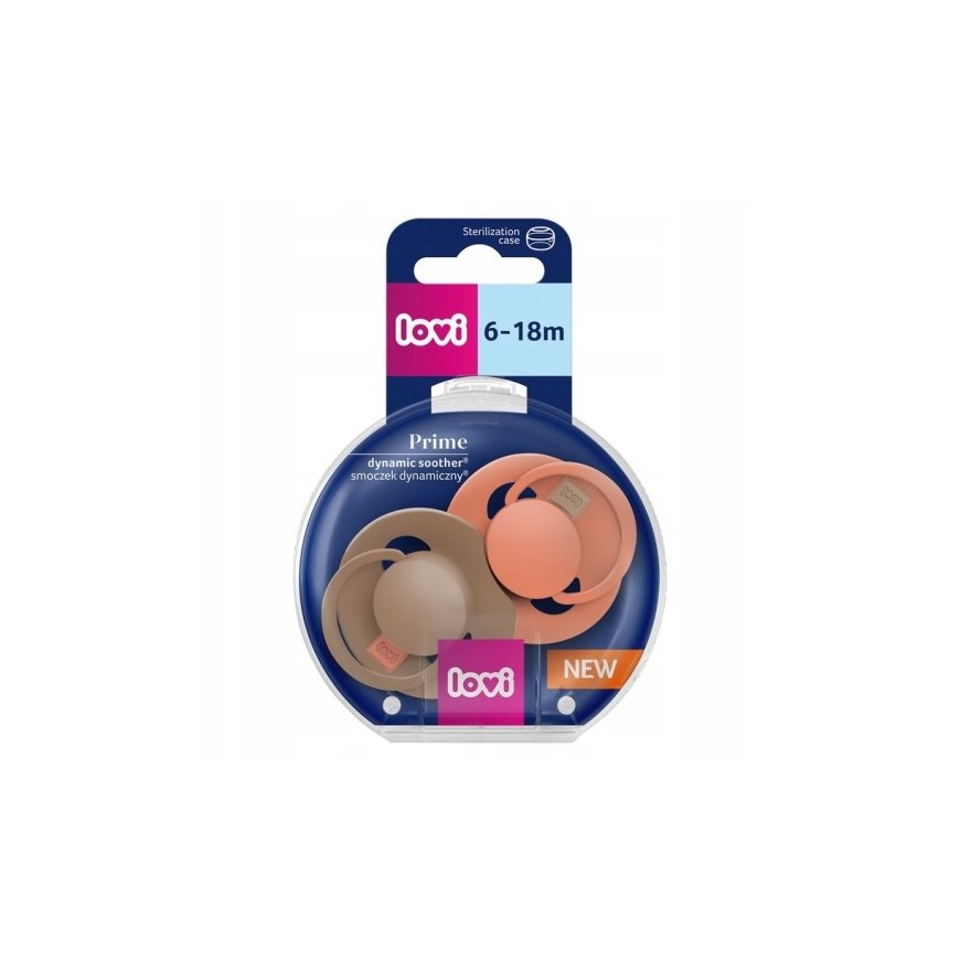 Canpol LOVI silicone dynamic pacifiers Prime