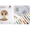 luca S Embroidery kit 15x18cm SB1419 luca S Embroidery kit 15x18cm SB1419