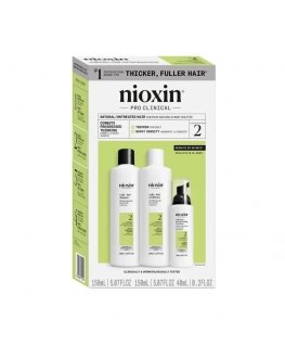 Nioxin Sistema 2 - Kit - Tratamiento Para Cabello Natural Con Debilitamiento Avanzado 3 U
