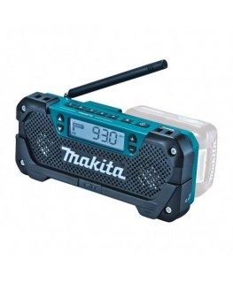 Makita MR052 radijo imtuvas Darbo vieta Analoginis ir skaitmeninis Juoda, Mėlyna