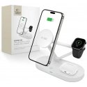 Dėklas Tech-Protect wireless charger A41 3in1 QI15W, baltas Dėklas Tech-Protect wireless charger A41 3in1 QI15W, baltas