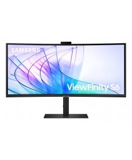 Samsung S65VC PC lamekuvar 86,4 cm (34") 3440 x 1440 pikslit UltraWide Quad HD LCD Must