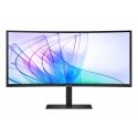 Samsung S65VC kompiuterio monitorius 86,4 cm (34") 3440 x 1440 pikseliai UltraWide Quad HD LCD Juoda Samsung S65VC kompiuterio monitorius 86,4 cm (34") 3440 x 1440 pikseliai UltraWide Quad HD LCD Juoda