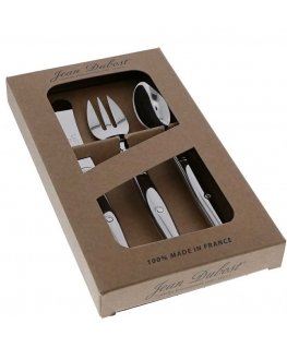 Children's cutlery set Laguiole - stainless steel - 3 pcs. - kraft box - Jean Dubost