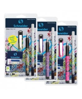 Schneider Set Fountain pen Schneider GLAM+Corry+6 ink capsules