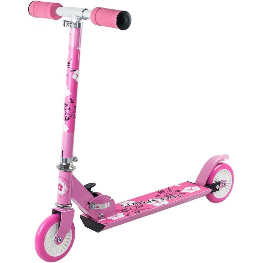 Patio Folding scooter for children Pink