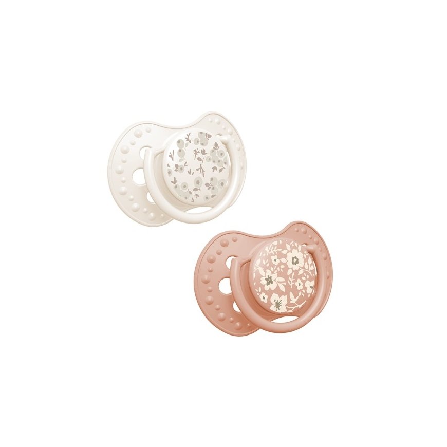 Canpol LOVI silicone dynamic pacifiers, Blossom