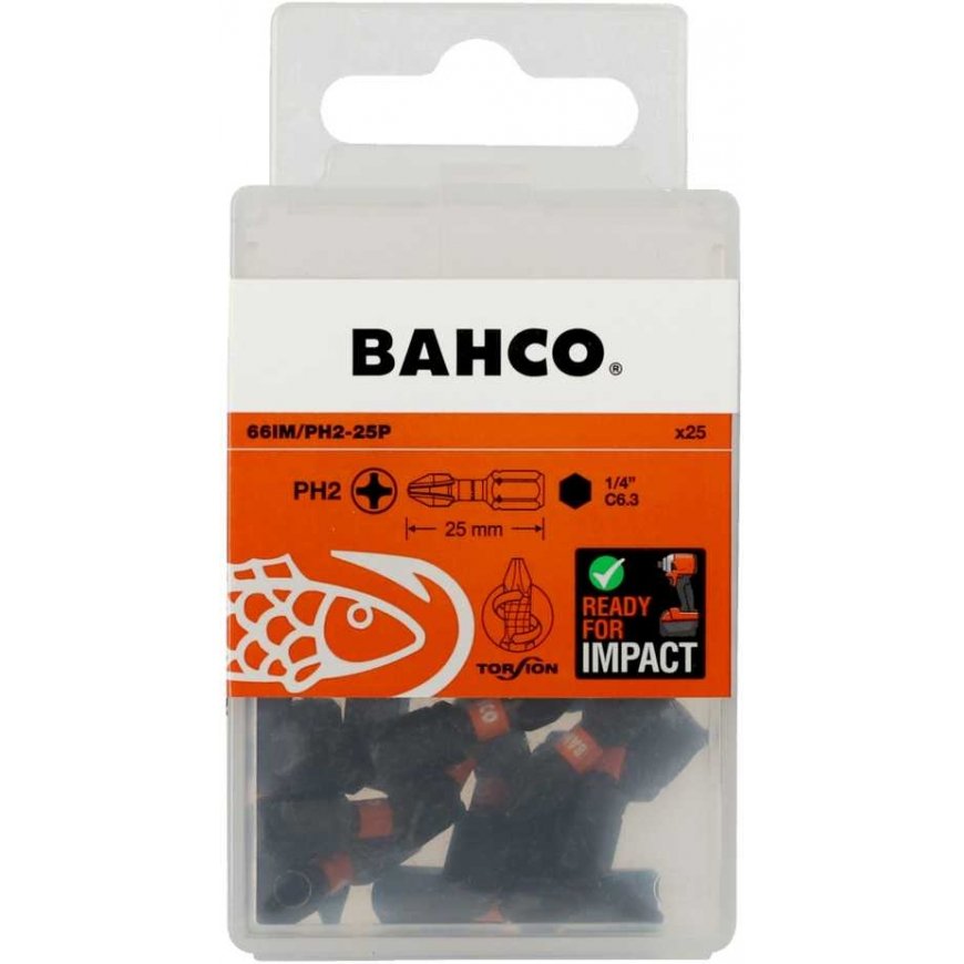 Bahco Impact bits Bahco 66IM PH2