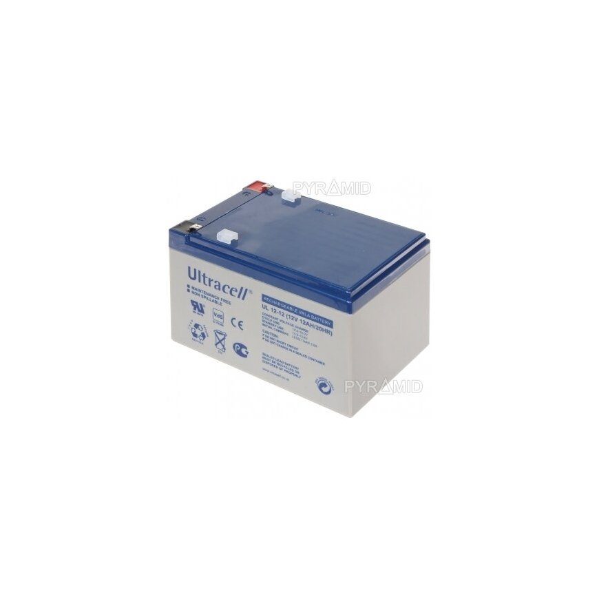 Battery (AGM) ULTRACELL 12Ah 12V – 2