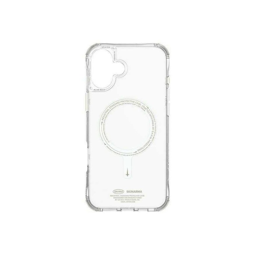 Skinarma Saido Apple iPhone 16 6.1" Magnetic Charging case green niteglow – 2