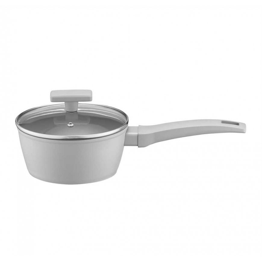Kaistuvas su pokrywą su powłoką Qualum Basic Gris 16 cm AMBITION