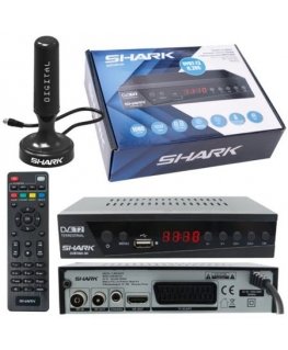 Manta DVBT005-SH Imtuvas for TV DVBT-T2/HEVC SHARK