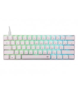 Klaviatūra White Shark Baltas Shark GK-004221 Shinobi-2 Mėlyna switch, Baltas US