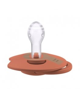 Canpol LOVI silicone dynamic pacifiers Prime, Granola/Orange, 18+m, 2 pcs., 34/411