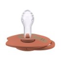 Canpol LOVI silicone dynamic pacifiers Prime, Granola/Orange, 18+m, 2 pcs., 34/411